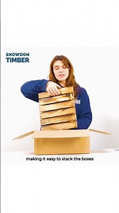 Wooden storage crates - natural, practical, and easy to assemble!