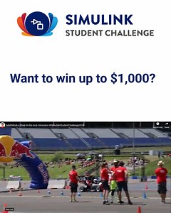 23K views · 116 reactions | Could you be next to win $1,000 for your Simulink project? | MATLAB | Facebook