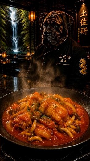 煮込んで簡単！チキンのトマト煮込み↓レシピ