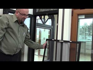 How to Install a EuroLine Tilt & Turn Window Screen
