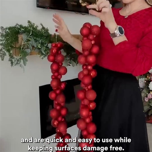 1.6K views · 24 reactions | Do you put up your holiday decorations in November or December? ❄ Whenever you do, Command Hooks* by 3M are great for a hassle-free, damage-free way to hang your stockings and garlands this holiday season. *Be sure to use outdoor strips on windows! #holiday #decor #homedecor #CommandHooks | 3M | Facebook