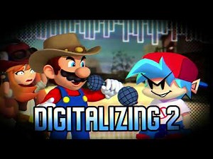 Digitalizing 2 but Meggy and Mario sing it | FNF X TADC cover