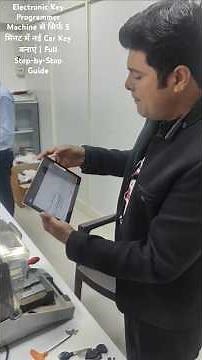 Electronic Key Programmer Machine से सिर्फ 5 मिनट में नई Car Key बनाएं | Full Step-by-Step Guide
