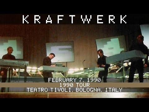 Kraftwerk Live 2/7/1990 Teatro Tivoli Bologna