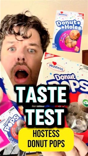 🍩 Taste Test Time! 🎉 I am diving into the NEW Hostess Donut Pops – Party Cake & Chocolate flavors!