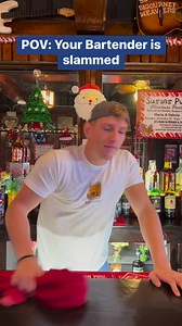 POV: Your Bartender is slammed #bartender #humor #whatsgood | Jack Raia