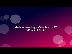 (5) Machine Learning in C# with ML.NET | Feature Engineering