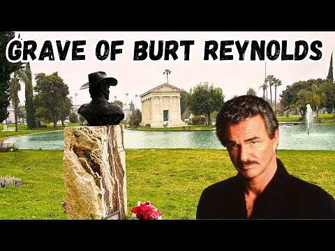 Visiting the Grave of Burt Reynolds at Hollywood Forever Cemetery