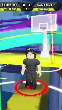 Had my boy on lock down on #robloxs basketball game