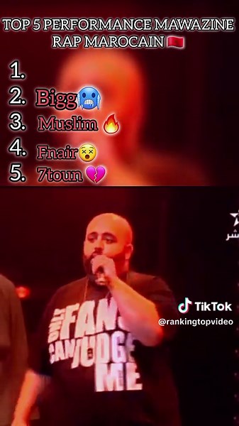 TOP 5 Performance Mawazine Rap Marocain