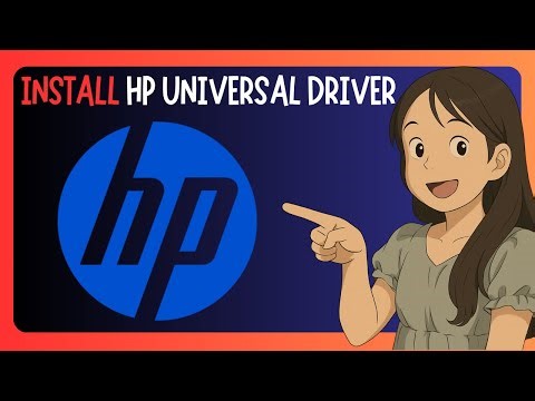 How To INSTALL HP Universal Print Driver In Windows 11 - GUIDE