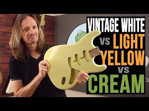 Light Yellow vs Cream vs Vintage White
