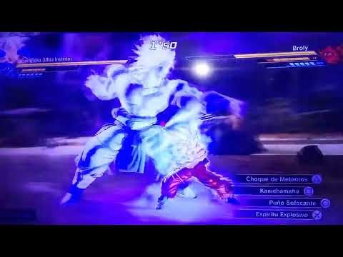 Pelea épica Goku mui vs Broly de z Infinity.
