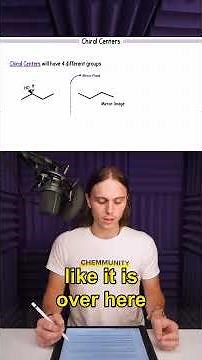 Understanding Chirality: Chiral Centers and Chiral Molecules #organicchem