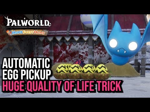 Palworld Automatic Breeding Egg Pickup