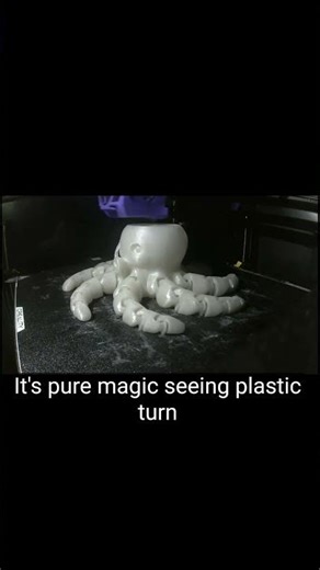 3d printed articulated octopus pt1.