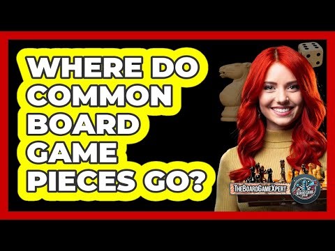 Where Do Common Board Game Pieces Go?