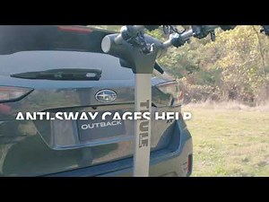 Subaru Genuine Accessories - Thule Bike Carrier, Hitch Mounted 4-Bikes
