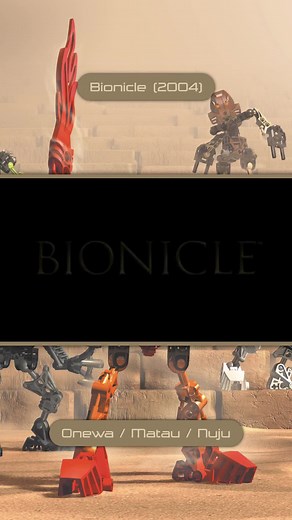 Bionicle 2004 Character Video Onewa / Matau / Nuju #bionicle #lego #technic #toametru #2004 #onewa #matau #nuju