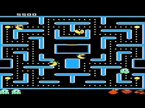 ATARI 7800 Inky MS PACMAN REVERSAL ROLES HACK MS PAC MAN Hack 20150530 HOMEBREW