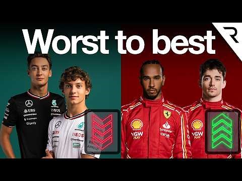 Every 2025 F1 driver line-up ranked from worst to best