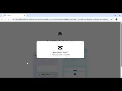 como descargar cap cut el laptop#short