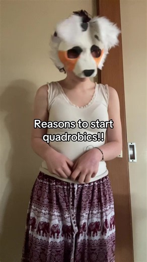 REASONS TO START DOING QUADROBICS!! #therian #quadrobics #quadrobist #therianthropy #furry