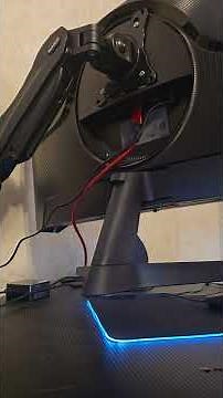 How to remove Samsung Odyssey G5 Ultra wide curved monitor stand