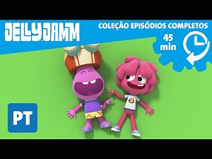 Jelly Jamm. Coleção Ep21 - 24. Desenhos animados em português completos.