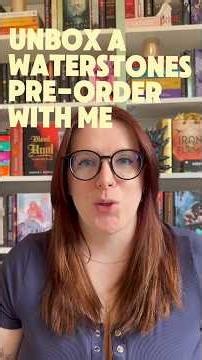 Unbox my @WaterstonesTV pre-order of Tempest by Victoria Aveyard with me @GollanczBooks #booktube