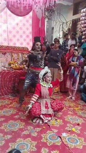 शिव पार्वती झांकी नृत्य🔱#shorts#trending#viral#song#dance#youtubeshorts#subscribe#video
