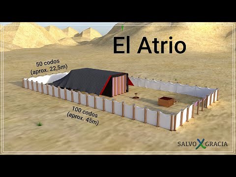 Descripción del Tabernáculo - 07 - El Atrio