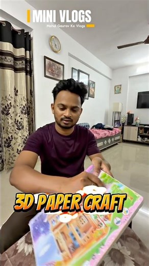 Wait Till End 😳 | 5 Min Me 3D Ghar Ready #shorts #challenge #3dart