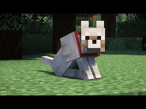 How To Make A Wolf Statue In Minecraft