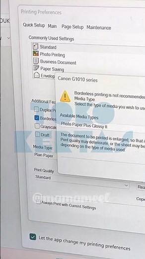 Tutorial Print Gambar Full Satu Kertas Tanpa Garis Tepi