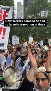 NOW: As part of a global day of action, New Yorkers are protesting Israel’s starvation and genocide in Gaza. Demonstrators are also calling for Egypt to open the Rafah border crossing and for the U.S. to stop arming and funding Israel. | BreakThrough News