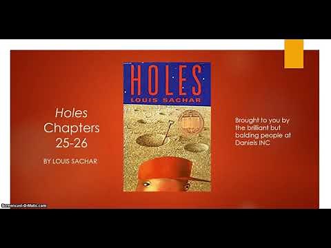 Holes chapters 25-26