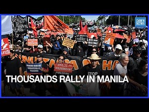 Thousands Rally In Manila As Anger Reaches 'Boiling Point' Over Corruption Allegations