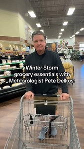 ❄️ Are you ready for the snow headed our way this week? You know WFAA Chief Meteorologist Pete Delkus is! Here, he shares some insights into how he stocks up at the grocery store ahead of a snowstorm. For his actual forecast, you'll want to head to wfaa.com. | WFAA