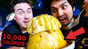 It's time for another ridiculous food challenge in Japan... and of course I had to bring @AbroadInJapan back to experience hell. VIDEO ON THE MAIN CHANNEL NOW. GO AND WATCH IT OR I'LL THROW PUDDING IN YOUR FACE. | The Anime Man