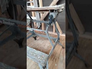 Black & Decker Workmate is it worth fixing???