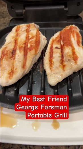 Grilled Chicken Breast in the George Foreman Grill