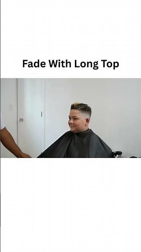 How To Cut A Fade With Long Top | Men’s Haircut Step by Step