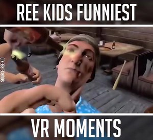 BEST OF REE KID 😆 #VR #VirtualReality | GeekySama