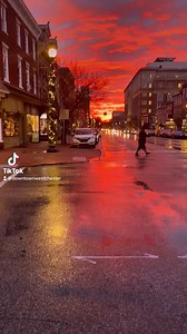 1.3K views · 101 reactions | Throwback to this gorgeous golden hour in West Chester!  | Downtown West Chester, PA | Facebook