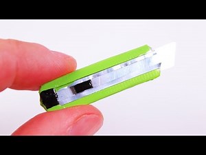 Miniature [realistic] Cutter Knife DIY ~ Utility Knife