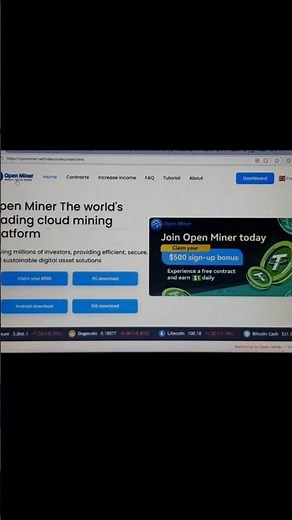 No Investment Needed! 9 FREE Cloud Mining Platforms! 2025 #shorts