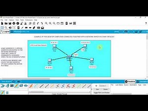 Video 5 - Setting up a network switch in Packet Tracer