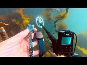 Found $30,000 TAG Watch?? Metal Detecting UNDERWATER Cliff Jumps!!