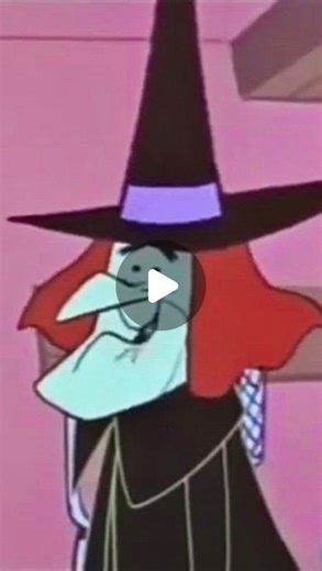 @midnight_hags on Instagram: "Follow us for daily Witches! “Hokey Wolf - Which Witch Is Witch” (1960) Hokey and Ding-A-Ling nibble a witch’s gingerbread house but she drives them away, then she summons them back for her stew, but the wolves escape with her broom. Ima Witch voiced by GeGe Pearson #hannabarbera #hokeywolf #witch #witches #cartoon #animated #animation #retro #throwback #vintage #halloween #oldcartoons"